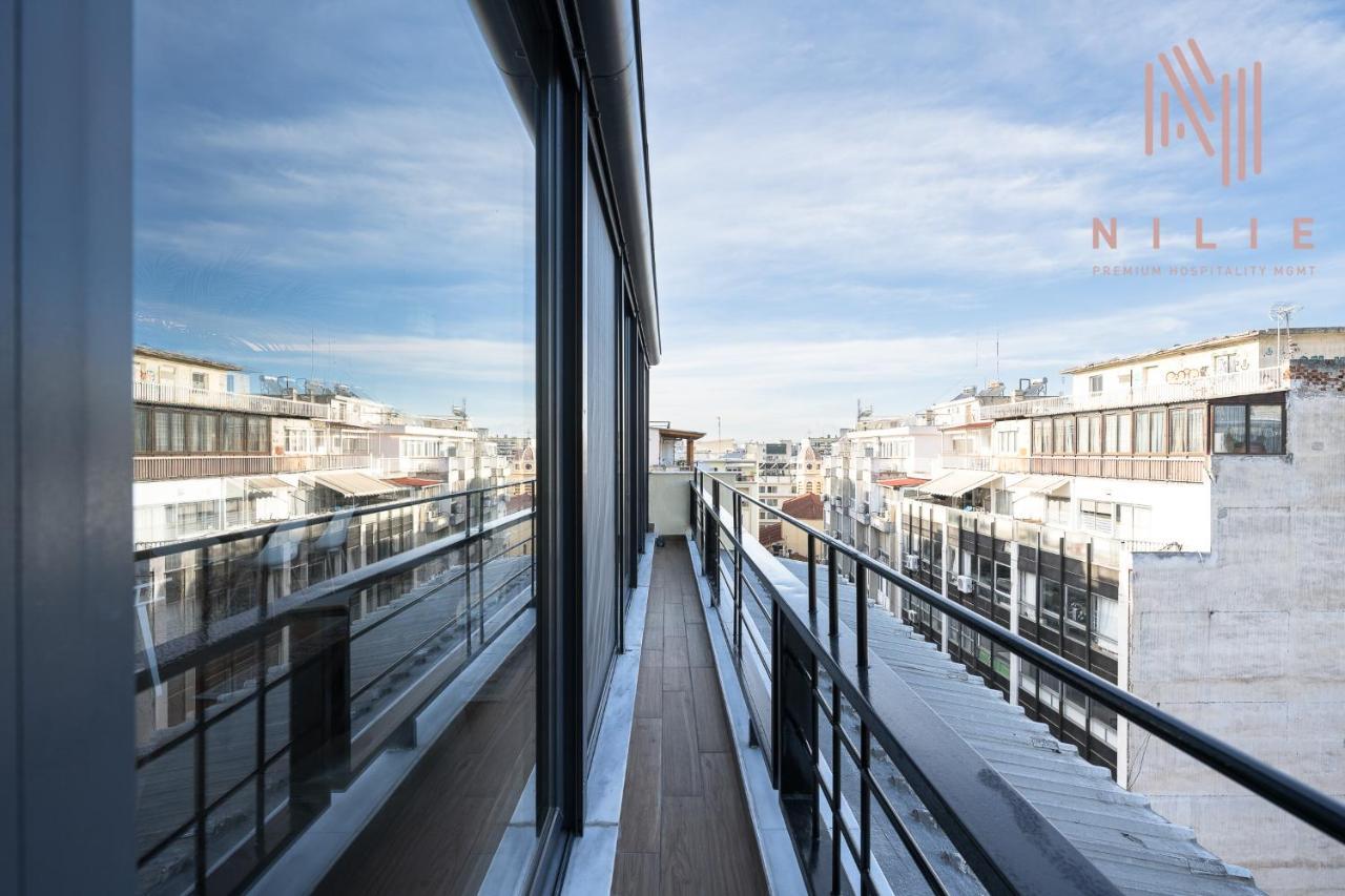 Okto Penthouse, Nilie Hospitality Mgmt Apartment Thessaloniki Exterior photo